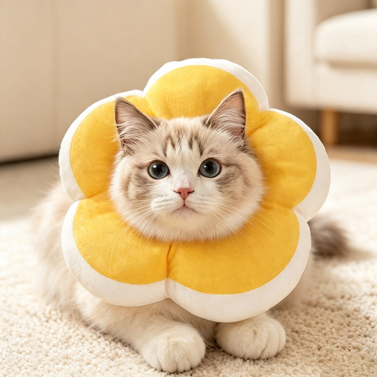 Cute Flower Pet Recovery Collar