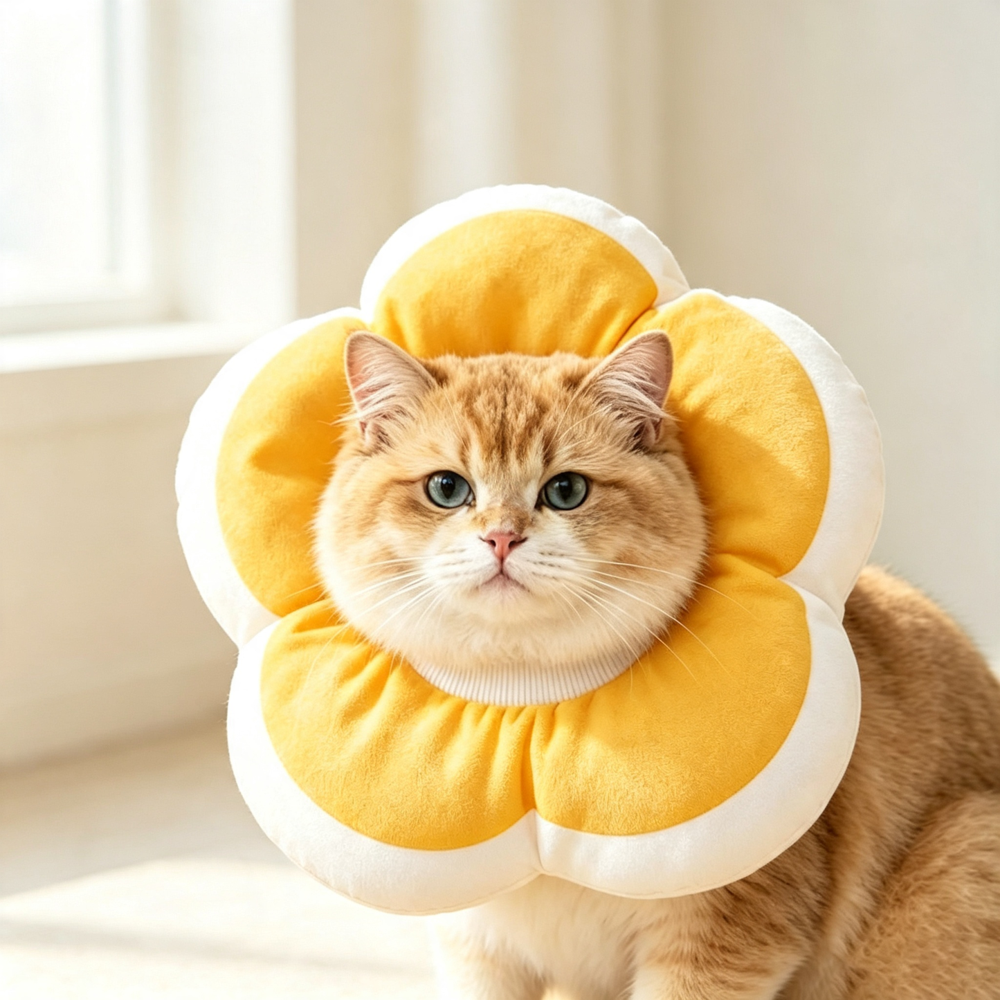 Cute Flower Pet Recovery Collar