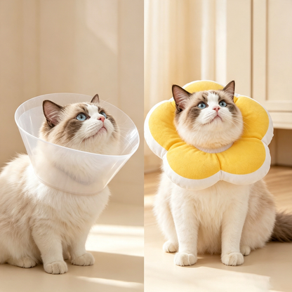 Cute Flower Pet Recovery Collar